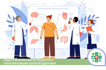 Неделя безопасности пациента и популяризации центров здоровья